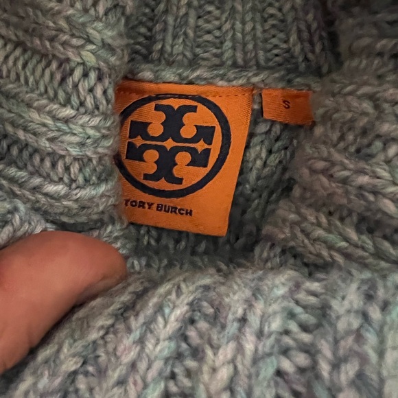 Tory Burch Purple Wool Turtleneck Sweater. Size S. - Picture 5 of 5